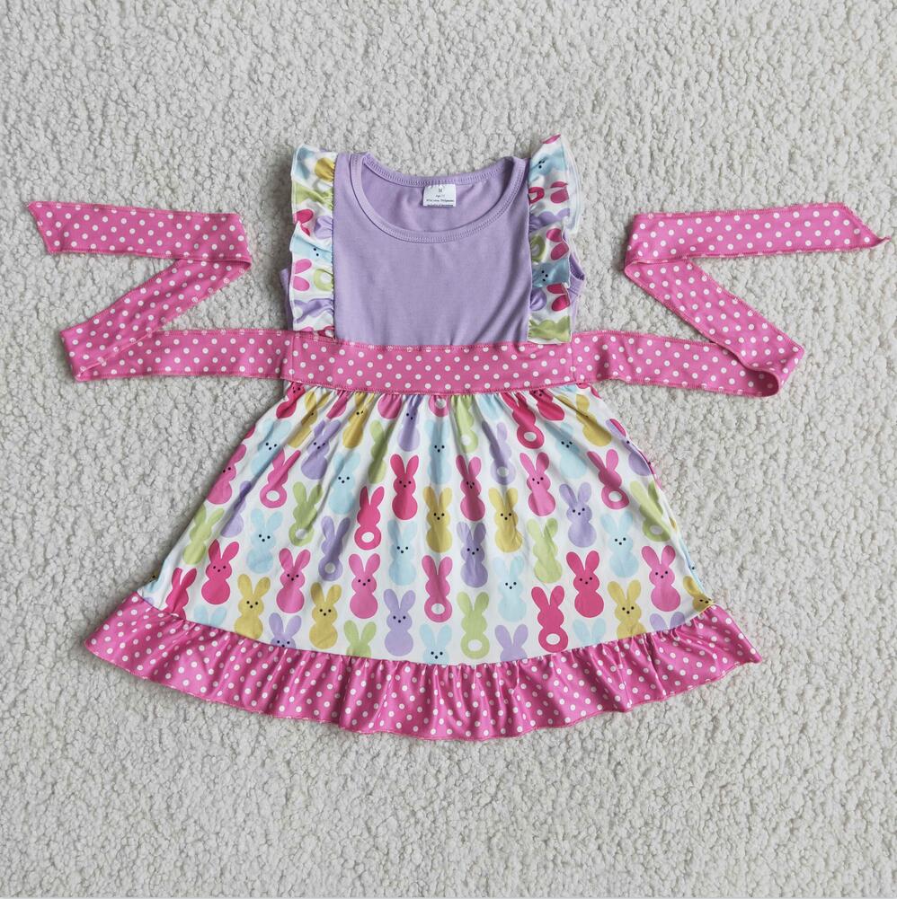 B11-21  Easter Rabbit Summer Dress