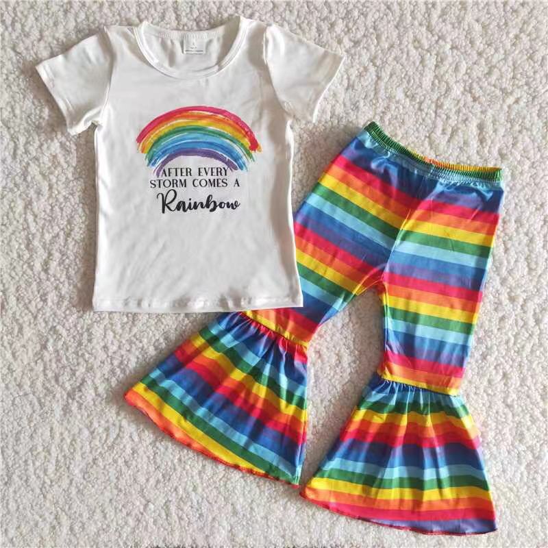 B14-3 Rainbow Summer Clothing Boutique Outfit