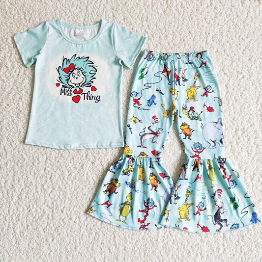 B3-25 Sky blue Cute Girl Summer Clothing