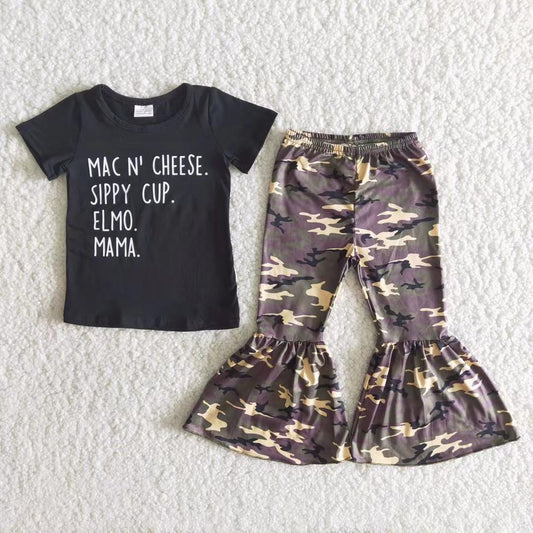 B4-4 Camo Girl Summer Clothing Boutique Outfit