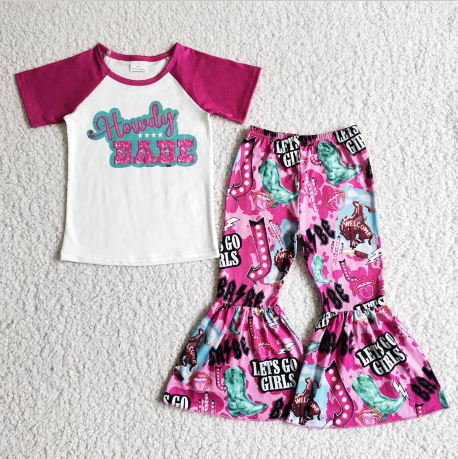 B8-28 Western Design Kids Girls Boutique Outfit