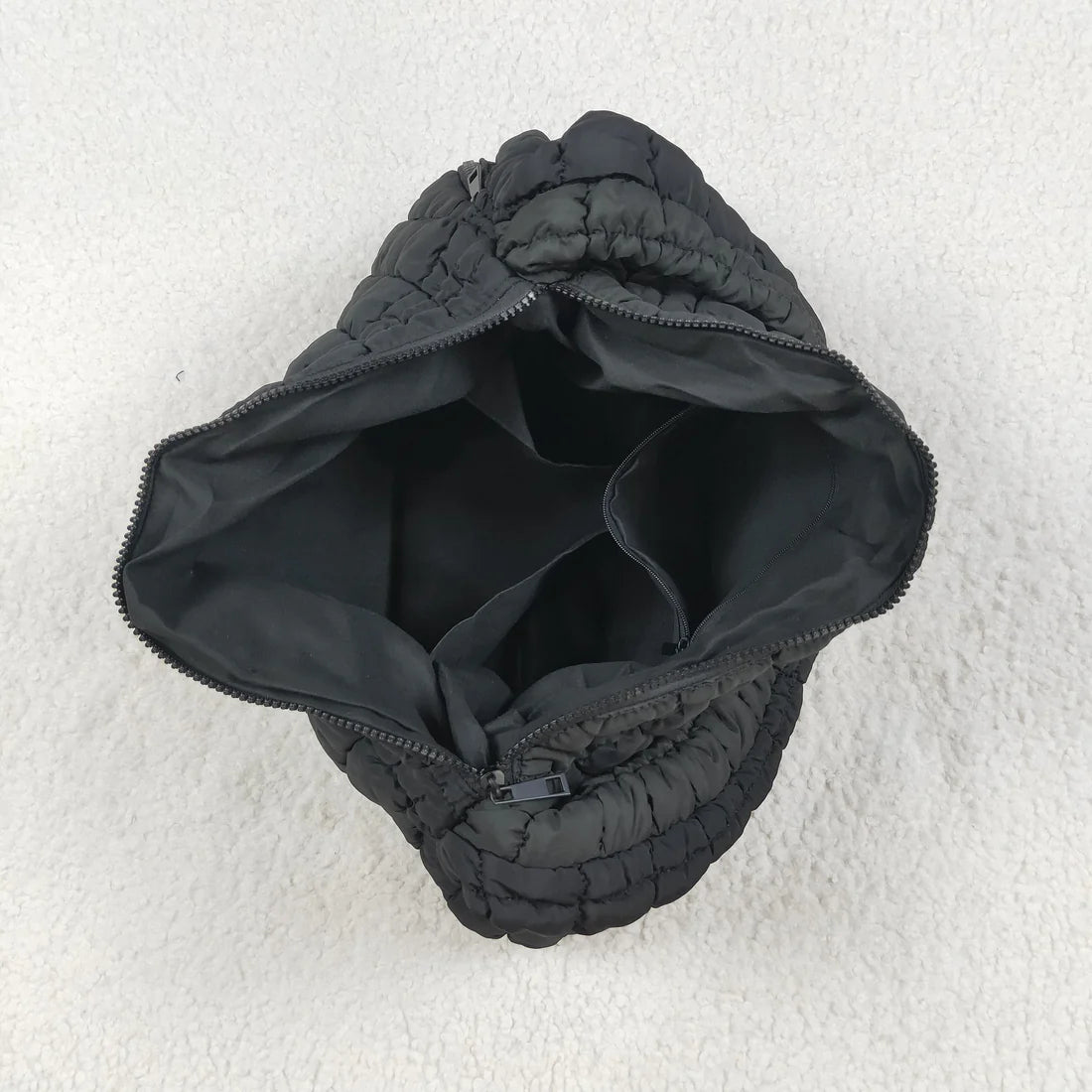 USA Shop RTS Zip Black Handbags