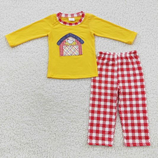 BLP0198 Farm Boutique Wholesale Hot Sale Girl Sets Kid Clothing