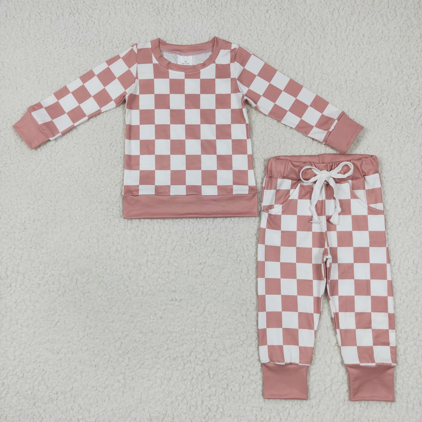 BLP0271 Cute Plaid Boutique Wholesale Hot Sale Girl Sets Kid Clothing