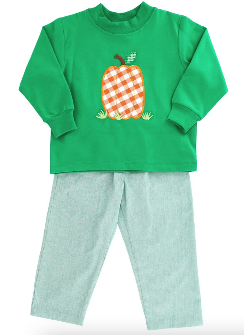 BLP0459 Pumpkin Hot Sale Baby Children Boutique Kid Clothing Set