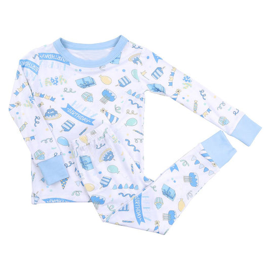 BLP0470 Blue Wholesale Baby Kids Design Boutique Kid Clothing Set