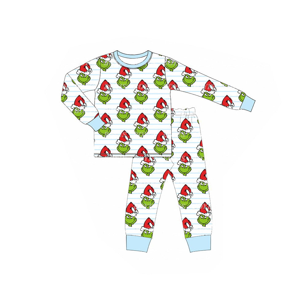 BLP0475 Cartoon boy Wholesale Baby Kids Design Boutique Kid Clothing Set