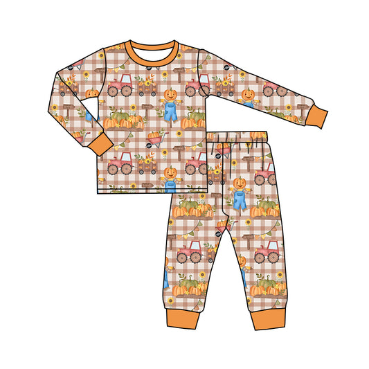 BLP0502 Cartoon Yellow Sleeve Wholesale Boutique Kid Clothing Sets