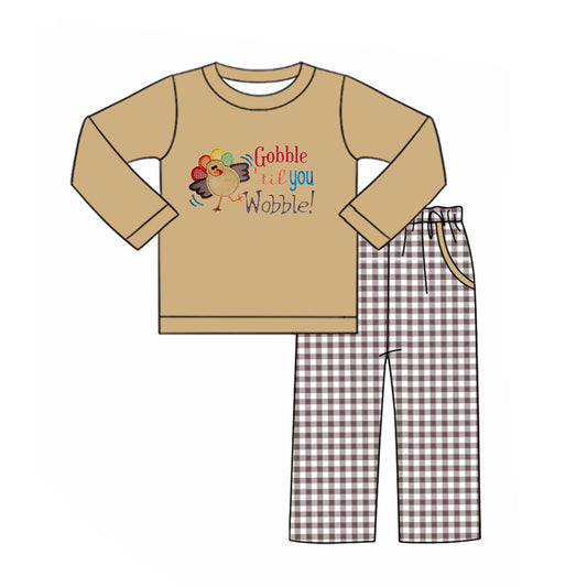 BLP0503 Turkey Long Sleeve Wholesale Boutique Kid Clothing Sets