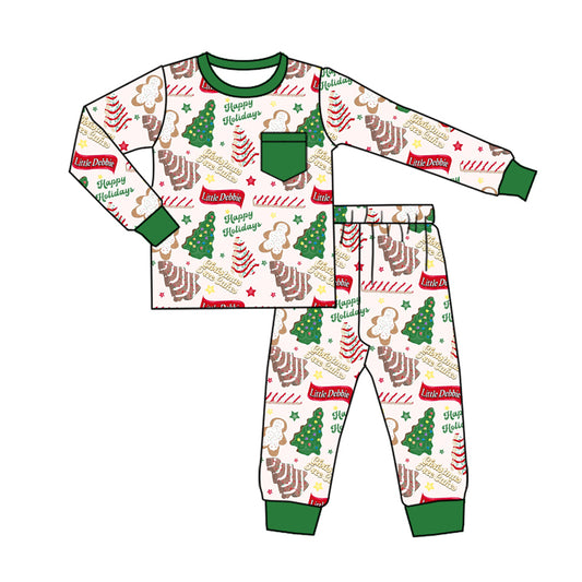 BLP0506 Christmas Long Sleeve Wholesale Boutique Kid Clothing Sets