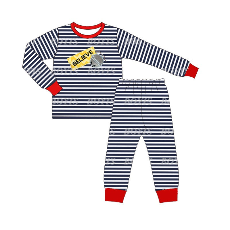 BLP0535 Stripe Boy Long Sleeve Wholesale Boutique Kid Clothing