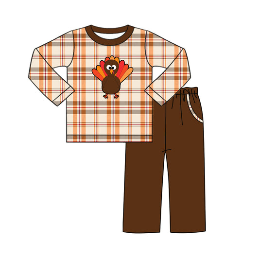 BLP0557 Turkey Children Long Sleeve Wholesale Boutique Kid Outfit