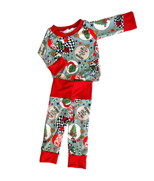 BLP0574 Red Cute Children Long Sleeve Wholesale Boutique Kid Outfit