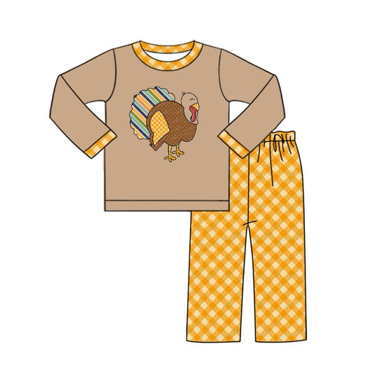 BLP0617 Turkey Boys Children Long Sleeve Wholesale Boutique Kid Outfit