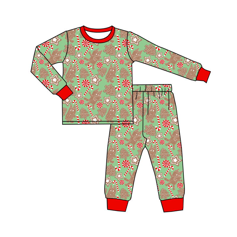 BLP0635 Christmas Boy Long Sleeve Wholesale Boutique Kid Outfit Clothing Sets