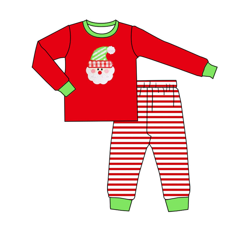 BLP0690 Red Boy Long Sleeve Wholesale Boutique Kid Outfit Clothing Sets