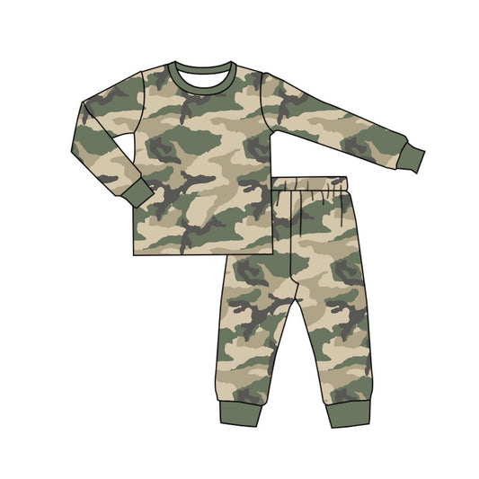 BLP0763 Camo Boy Winter Fall Long Sleeve Wholesale Boutique Kid Outfit