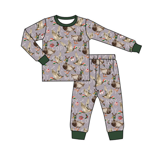 BLP0789 Duck Boys Winter Fall Long Sleeve Wholesale Boutique Kid Outfit