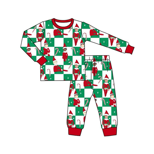 BLP0875 Christmas Boy Winter Fall Long Sleeve Wholesale Boutique Kid Outfit Clothing