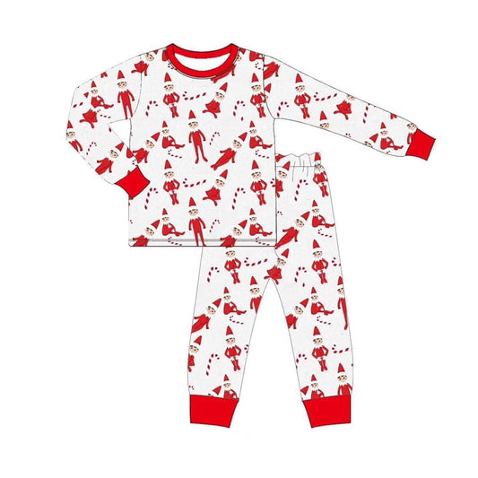 BLP0895 Red Winter Fall Long Sleeve Wholesale Boutique Kid Outfit Clothing Sets