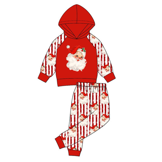 BLP0931 Santa Boy Winter Fall Long Sleeve Wholesale Boutique Kid Outfit Clothing Sets