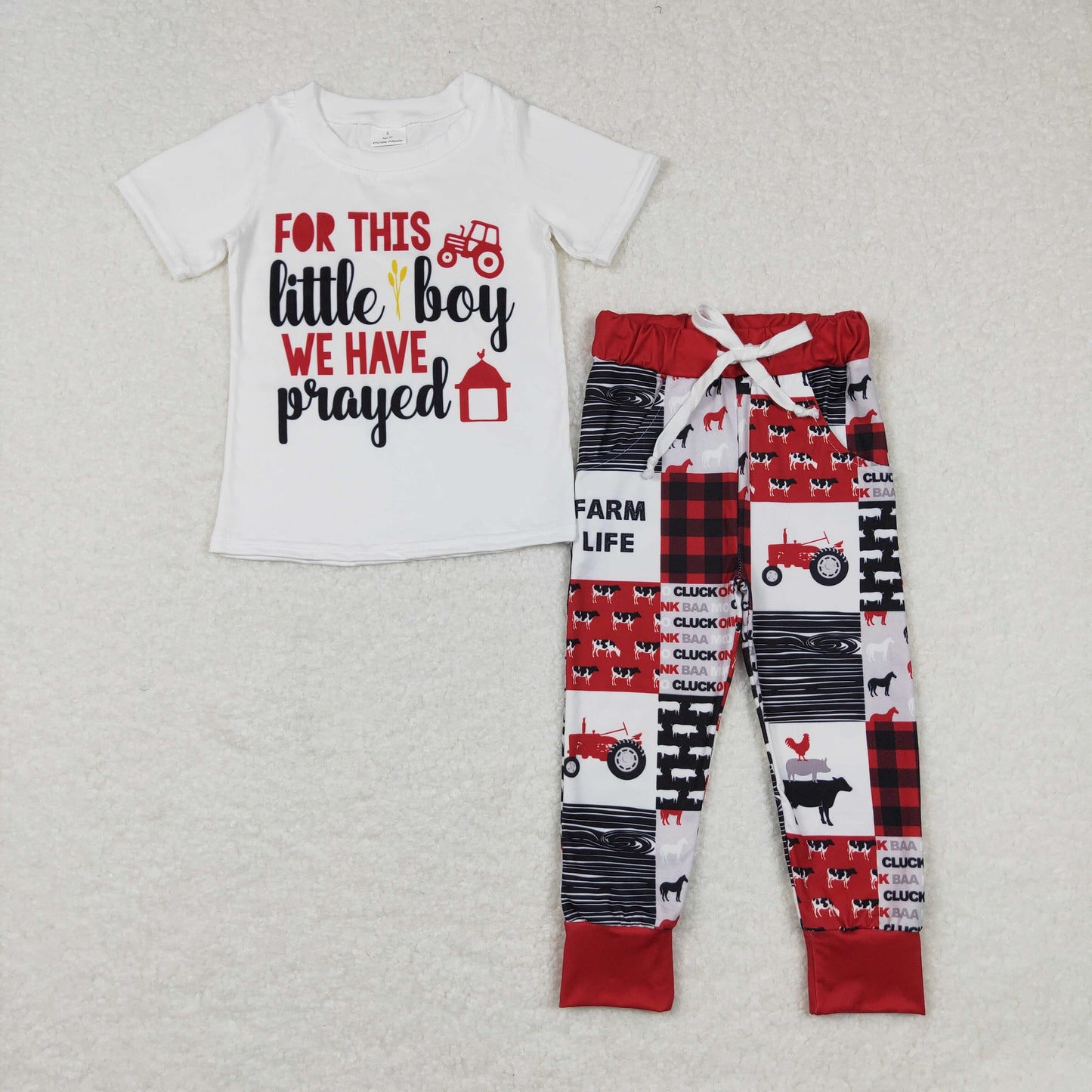 BSPO0171  Red Hot Sale Girl Short Sleeve Sets Kid Clothing