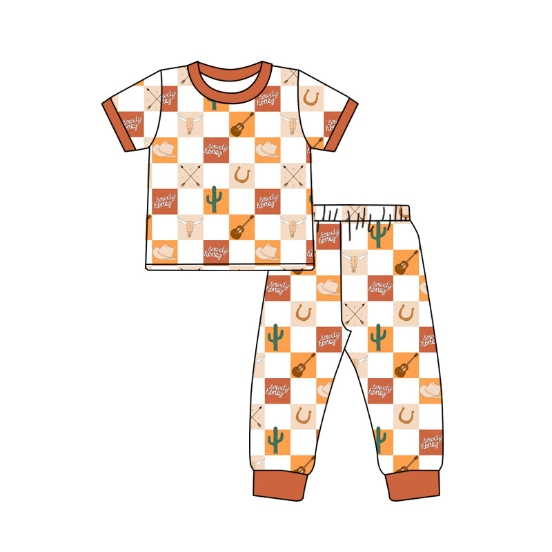 BSPO0353 Baby Children Boutique Kid Clothing Set