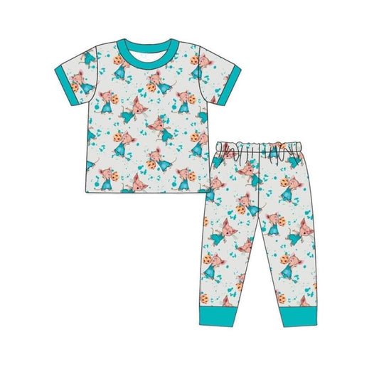 BSPO0358 Kid Clothes Summer Short Sleeve Kid Clothing Sets