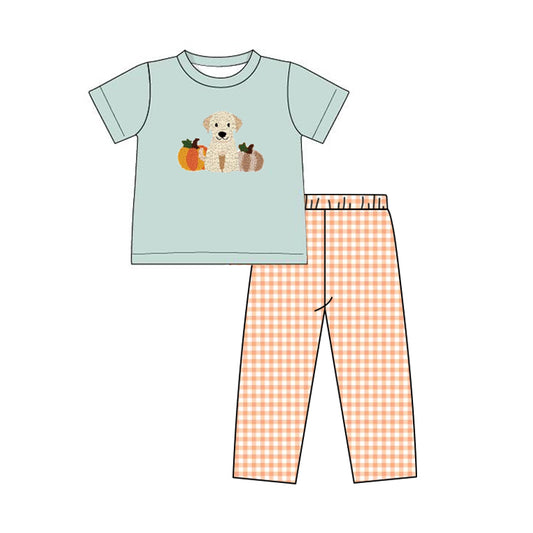 GSD1255 Dog Cute Clothes Summer Short Sleeve Kid Clothing Set