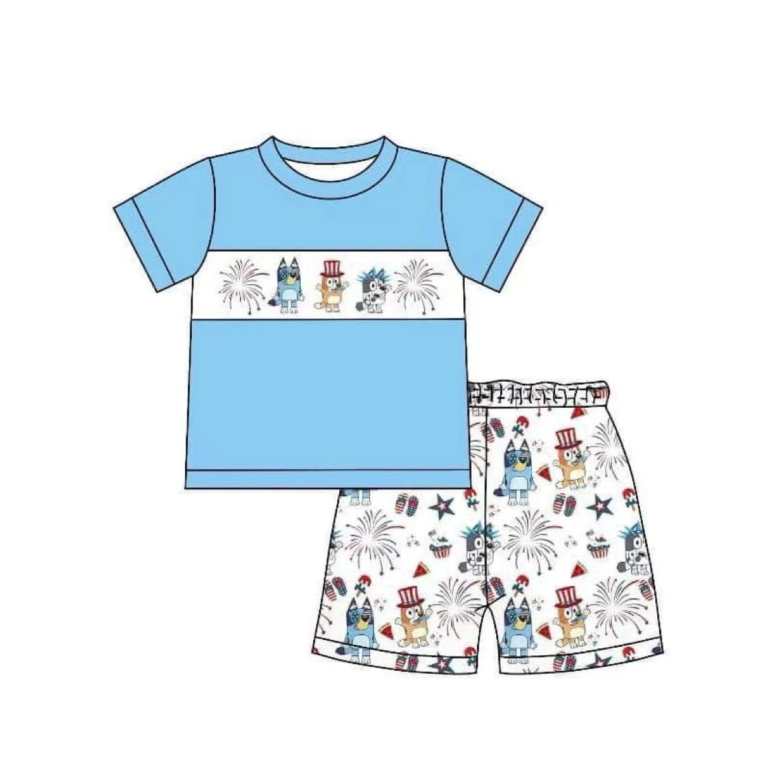 BSSO0792 Dog Summer Short Sleeve Shirt Outfit Kid Clothing