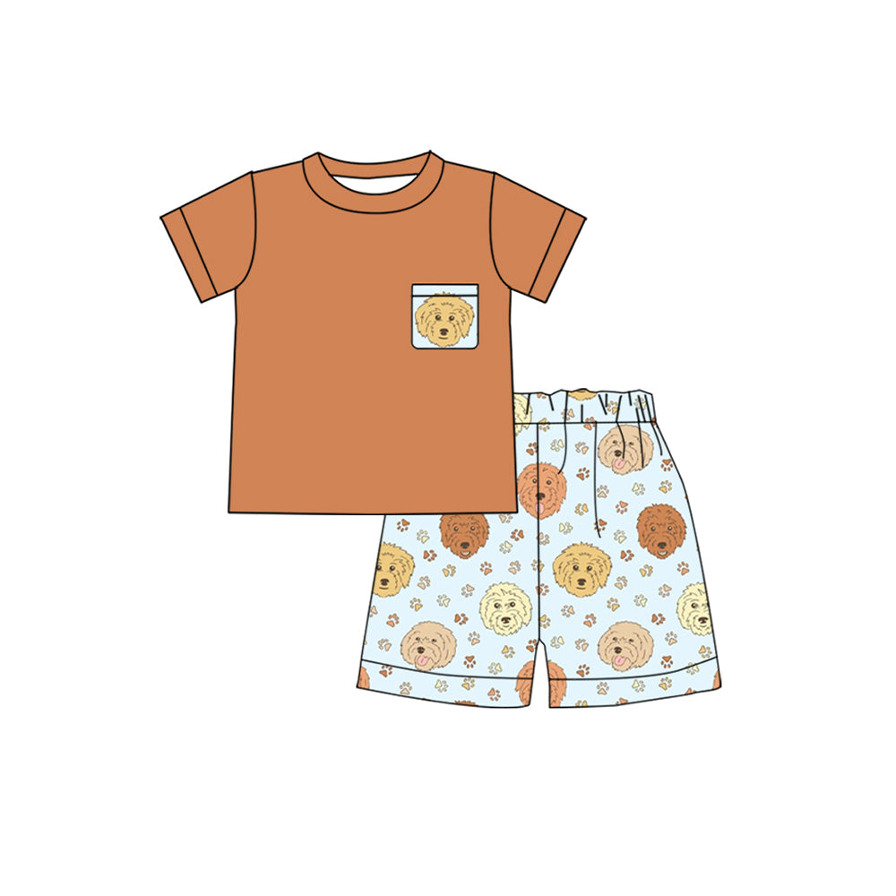 BSSO0796 Boy Summer Short Sleeve Kid Boutique Outfits