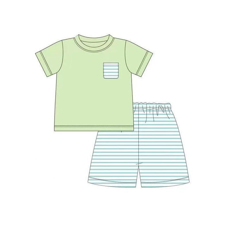 GSSO0993 Summer Short Sleeve Outfit Kid Clothing