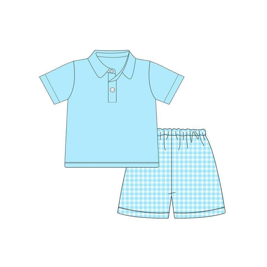 BSSO0954 Summer Short Sleeve Kid Boutique Outfits