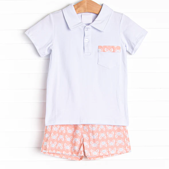 BSSO0958 Cotton Summer Short Sleeve Kid Boutique Outfits