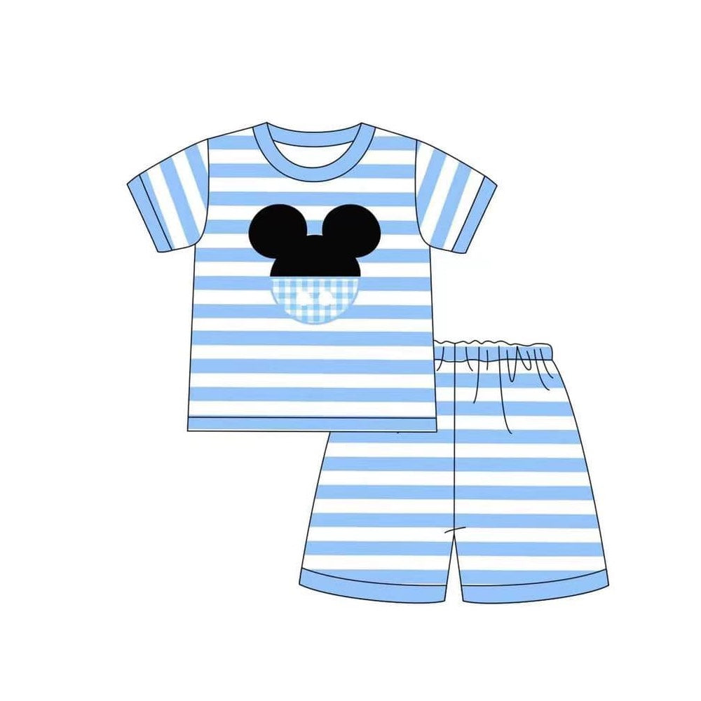 BSSO0959 Summer Short Sleeve Kid Boutique Outfits