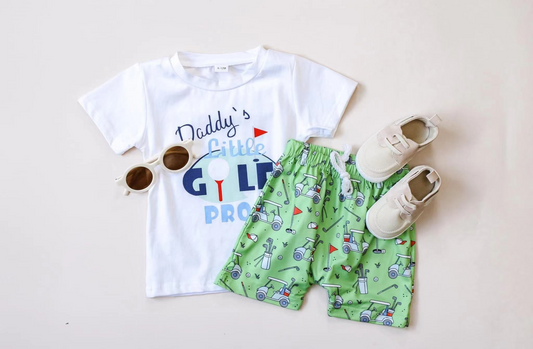 BSSO0962  Hot Sale Dog Baby Boy Boutique Kid Clothing Set