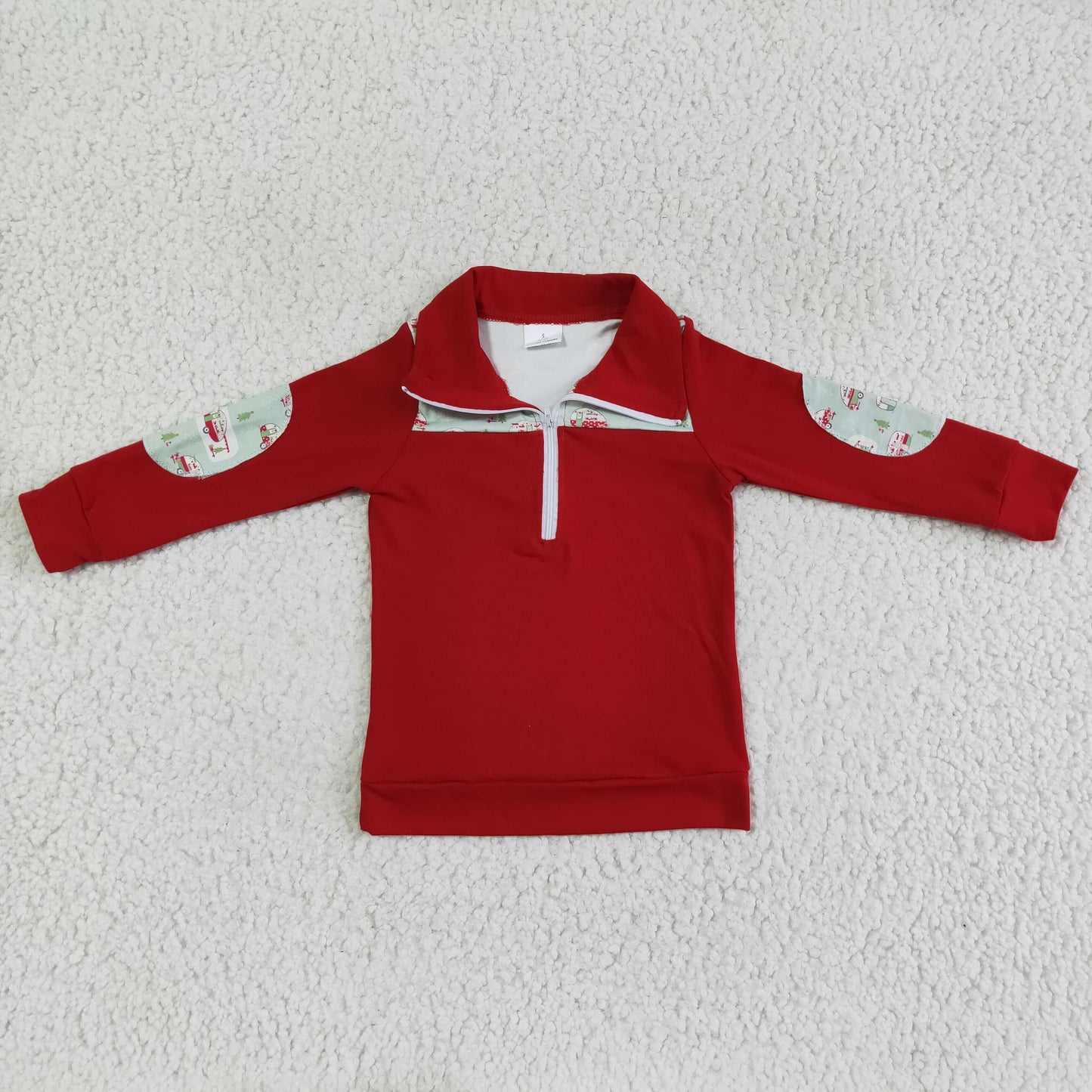 BT0047 Christmas Design Kid Long Sleeve Tee Shirt Tops