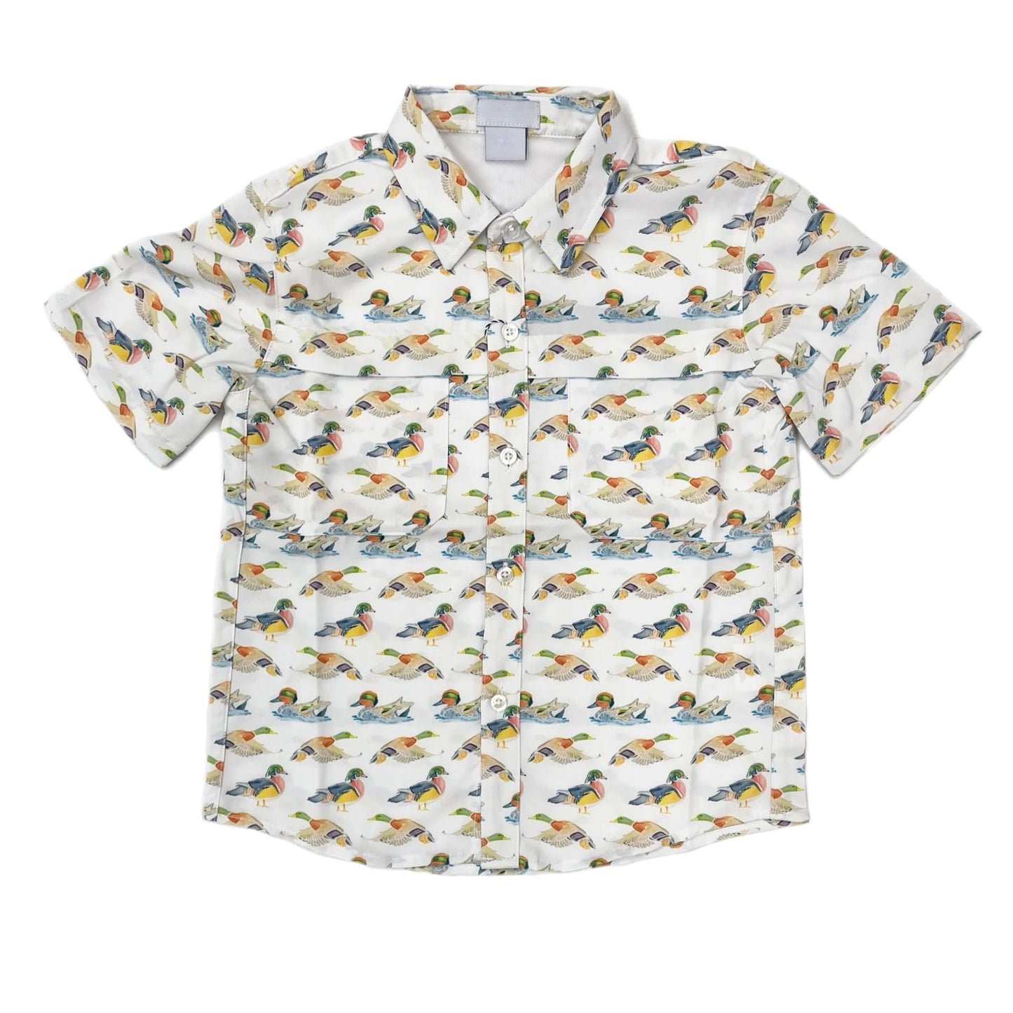 BT0678 Duck Baby Boys Short Sleeve Shirt Top