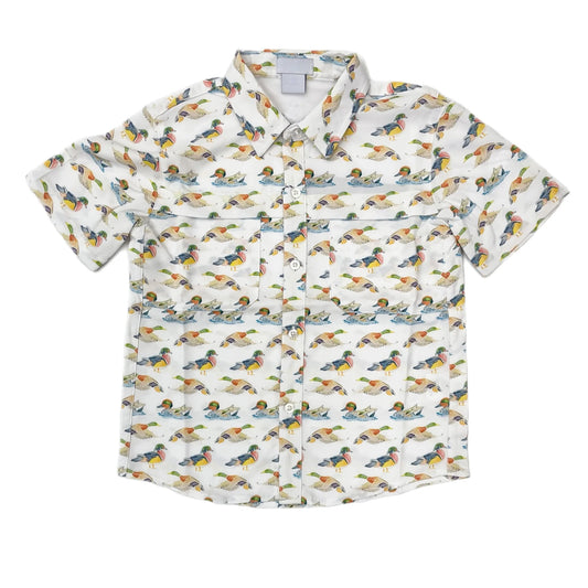 BT0678 Duck Baby Boys Short Sleeve Shirt Top