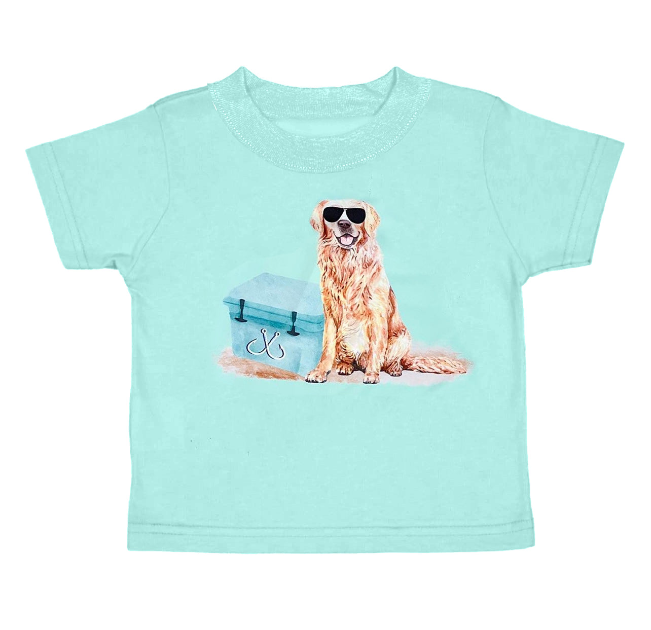 BT0681 Cute kid dog cute raglan shirts tops