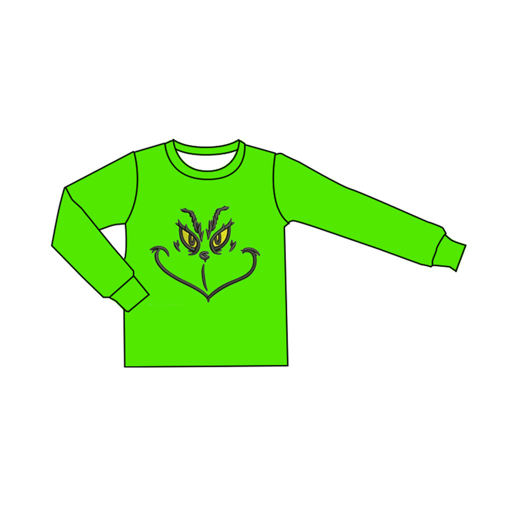 BT0724 Christmas Baby Boys Long Sleeve Shirt Top