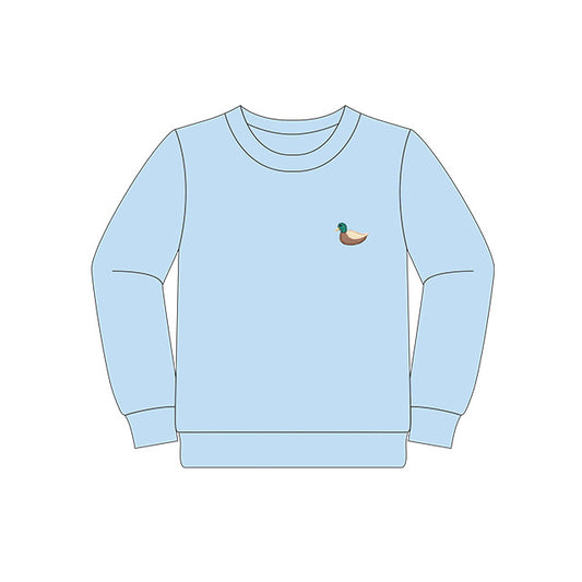 BT0878 Baby Boys Duck Long Sleeve Tee Shirts Tops