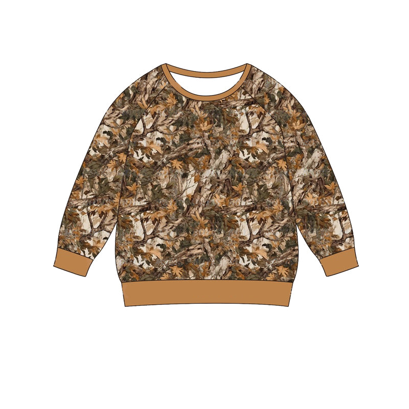 BT0885 Cute Camo Baby Boys Long Sleeve Tee Shirts Tops