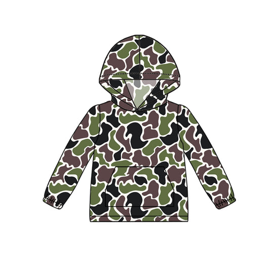 BT1064 Camo Cute Baby Girls Long Sleeve Tee Shirts Tops