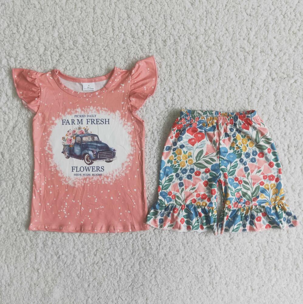 C4-24 Trunk Summer Children Clothing Kid Summer Boutique Outfits