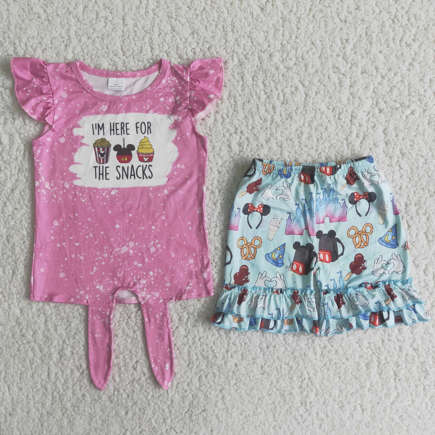 C9-11 Cake Summer Shorts Sets