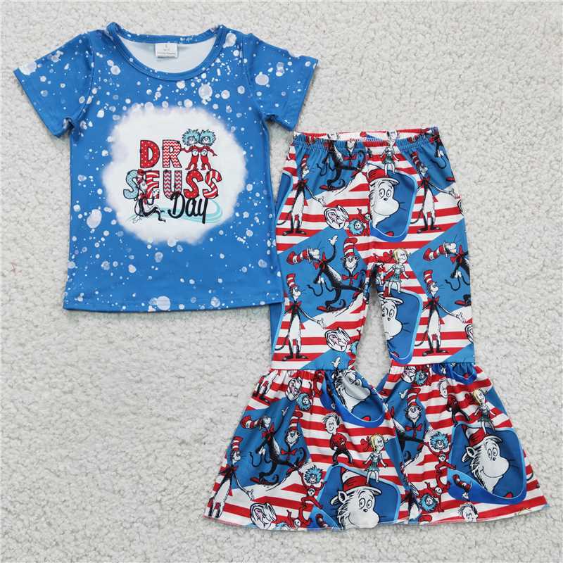 GSPO0406 Baby Girls Cartoon Outfit DR