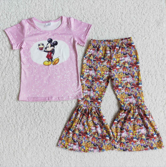 E11-11  Cartoon Summer Shorts Sets