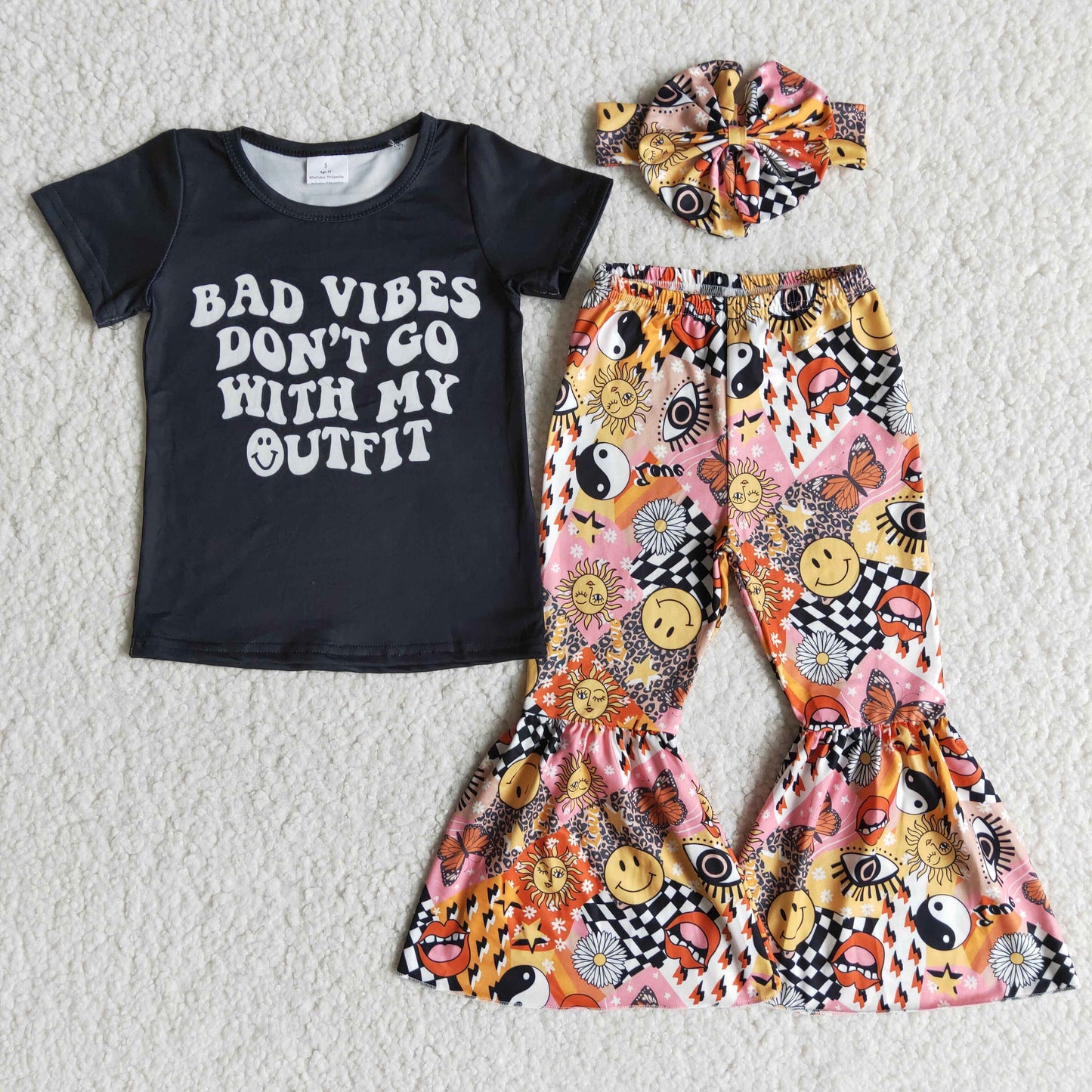 E7-1  Hot Sale Girl Summer Shorts Sleeve Sets Kid Clothing