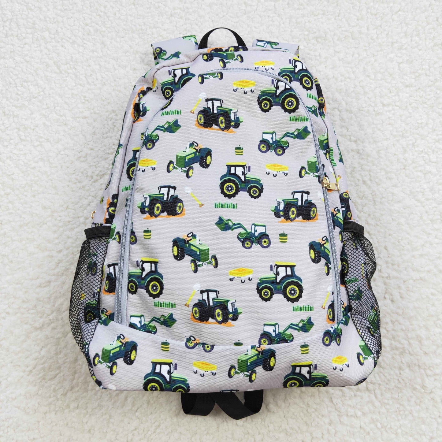 BA0123 toddler backpack White fishing backpack back to school preschool bag